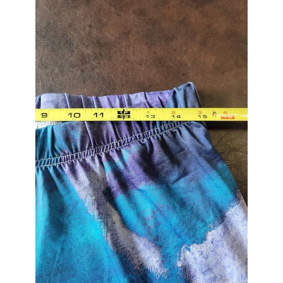 Women's Blue and Purple Tie-Dye Pajama Set - Picture 12 of 12
